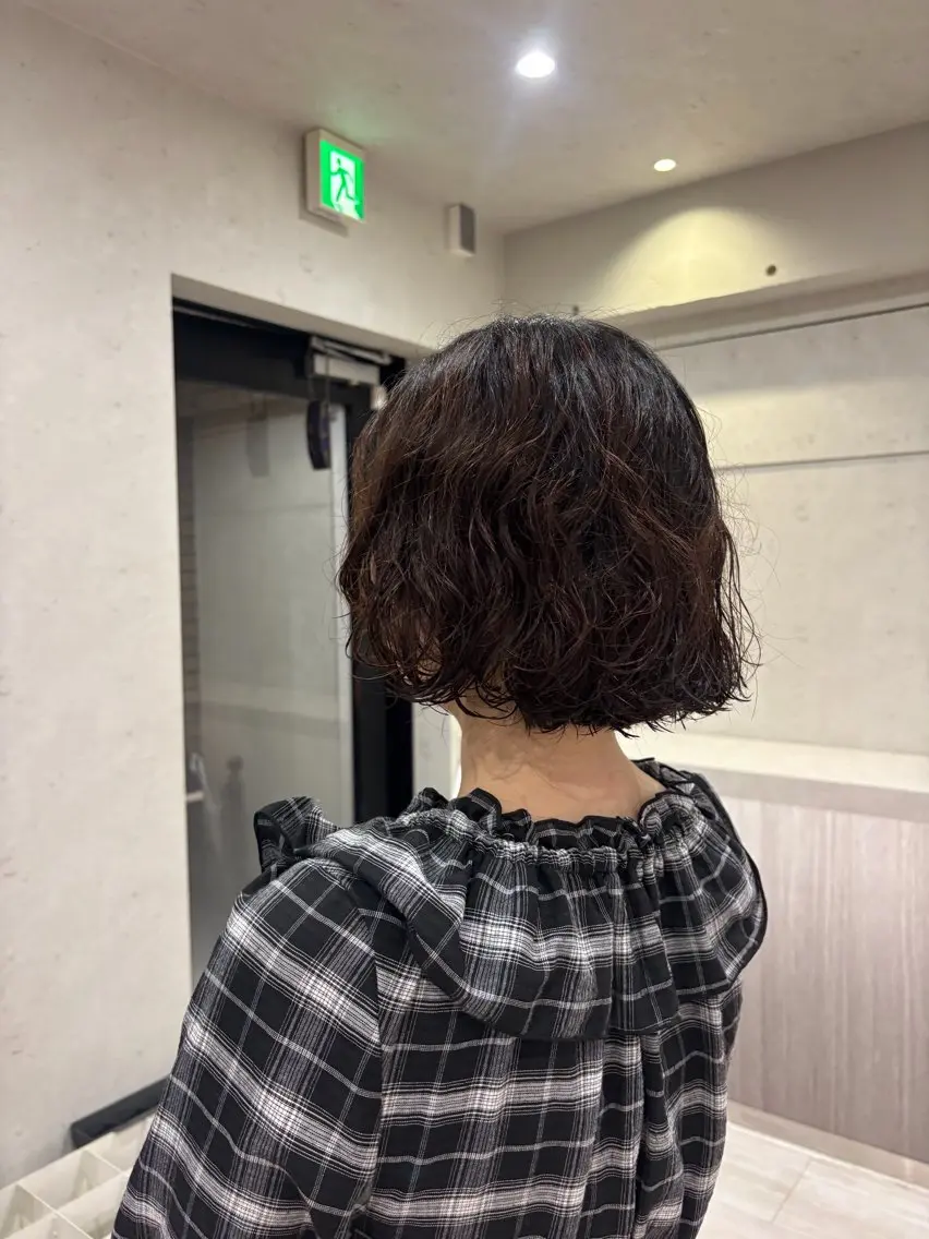 ショート カット パーマ レイヤー/パーマ hirokoのヘアスタイル