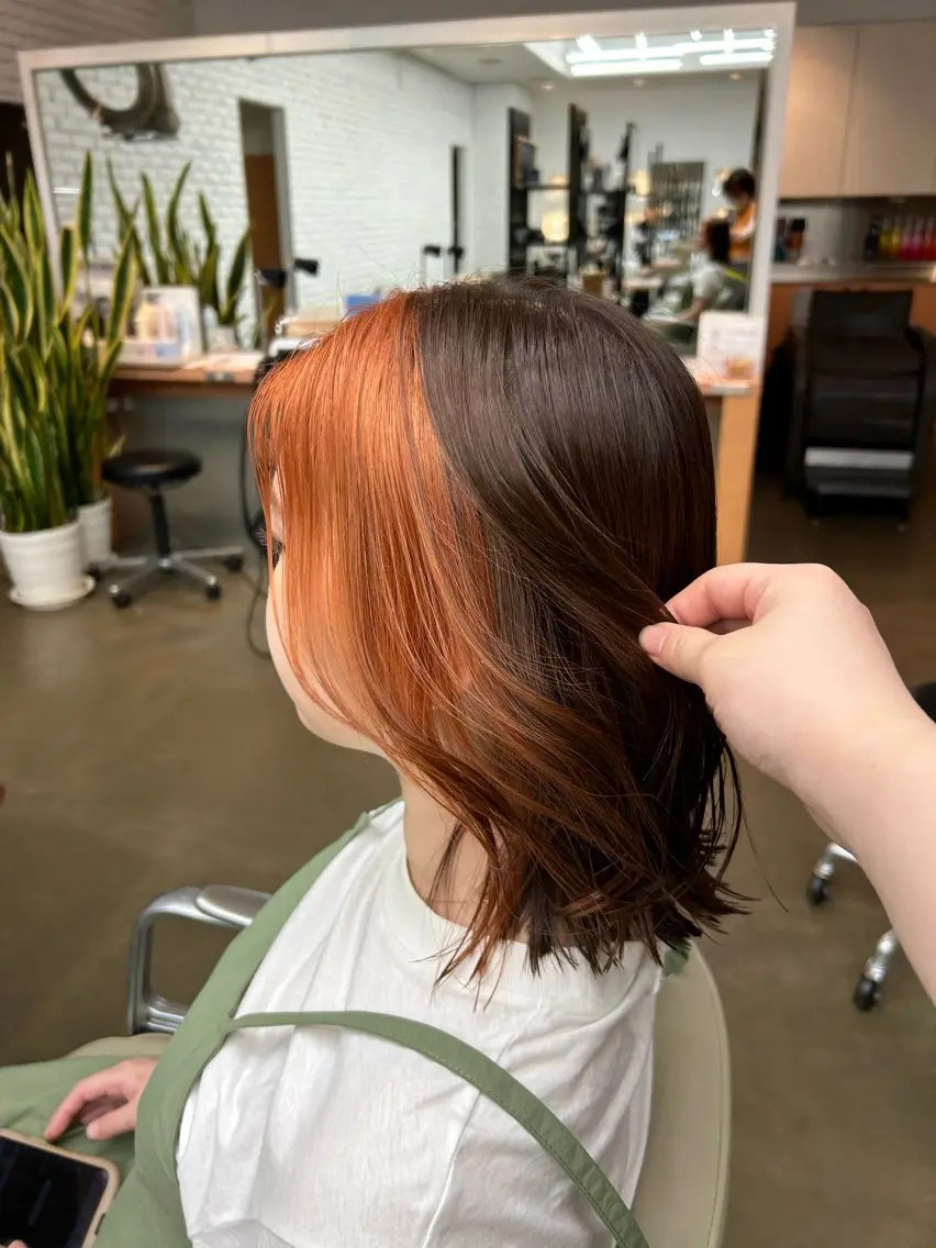 ミディアム 🌼REINA🌼 毛流れカット🌼赤坂のヘアスタイル