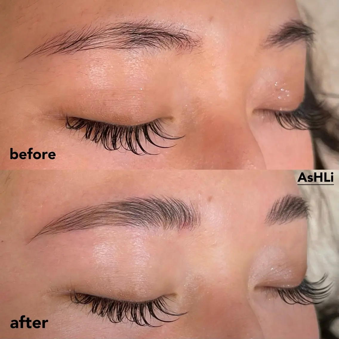 アイブロウ ハリウッドブロウリフト AsHLi 南青山のエステ・リラクイメージ