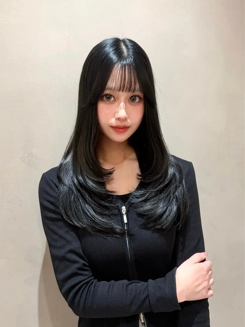 【扱いやすいヘアに🧴💕】カット➕シャンプー➕1stepトリートメント✂レイヤーも可⭕️ロング料金なし🙆♀️の写真