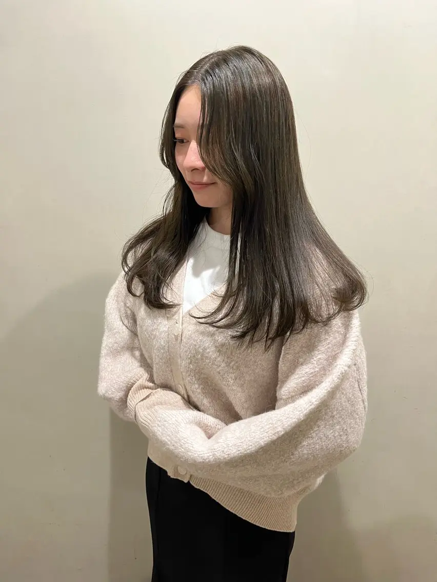 ロング カラー ヘアカラー トリートメント 🩵DAICHI /デザイン特化🩵のヘアスタイル