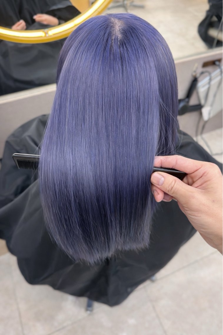 ミディアム カラー レイヤーカット kakeruのヘアスタイル