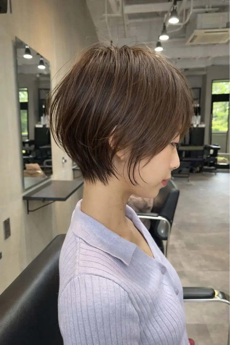 ショート 似合わせカット ショートヘア 福岡/似合わせショー ト/しゅんのヘアスタイル