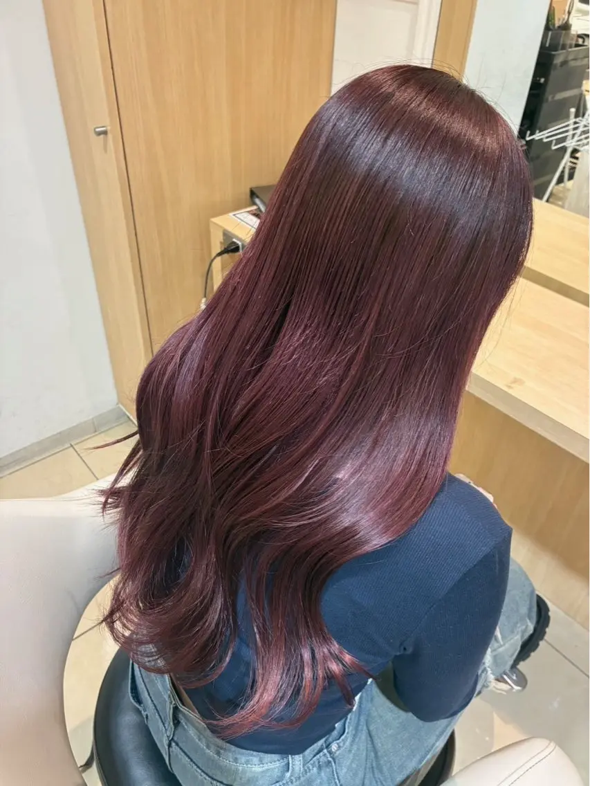 ロング カラー ヘアカラー 🌻Ash 中目黒 暖🌻のヘアスタイル
