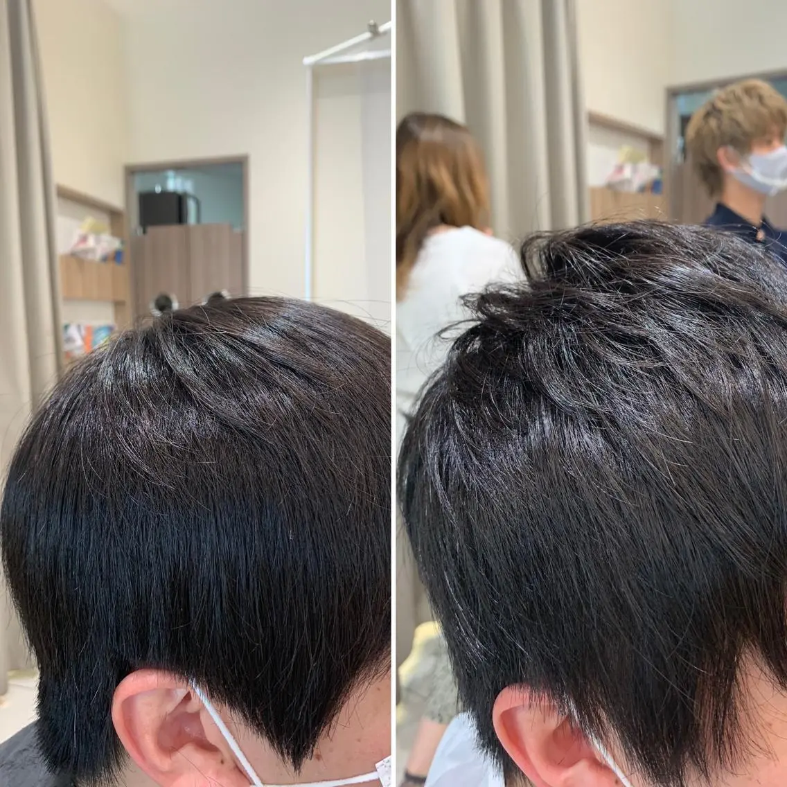 ショート パーマ メンズ カット パーマ 【メンズ縮毛矯正】 田中秀斗のヘアスタイル