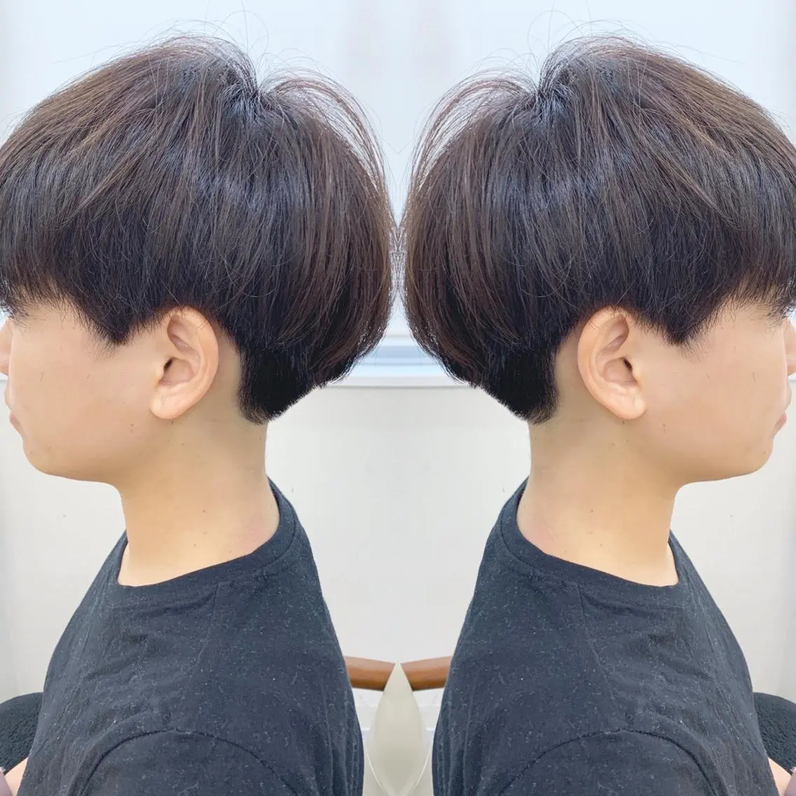 ショート 刈り上げ カット トリートメント H (エイチ) 烏丸御池店のヘアスタイル
