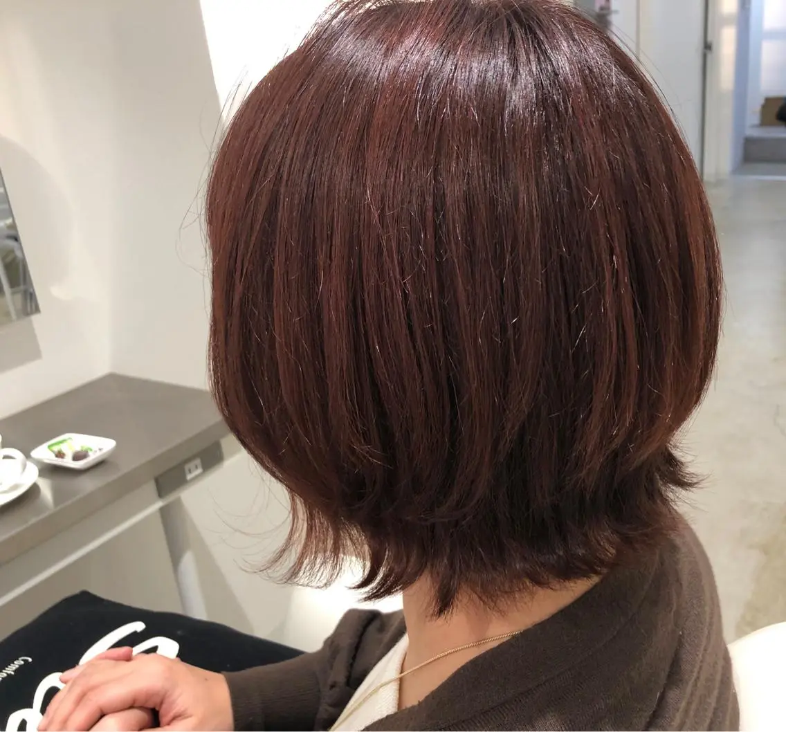 ショート カラー 宮崎 睦のヘアスタイル
