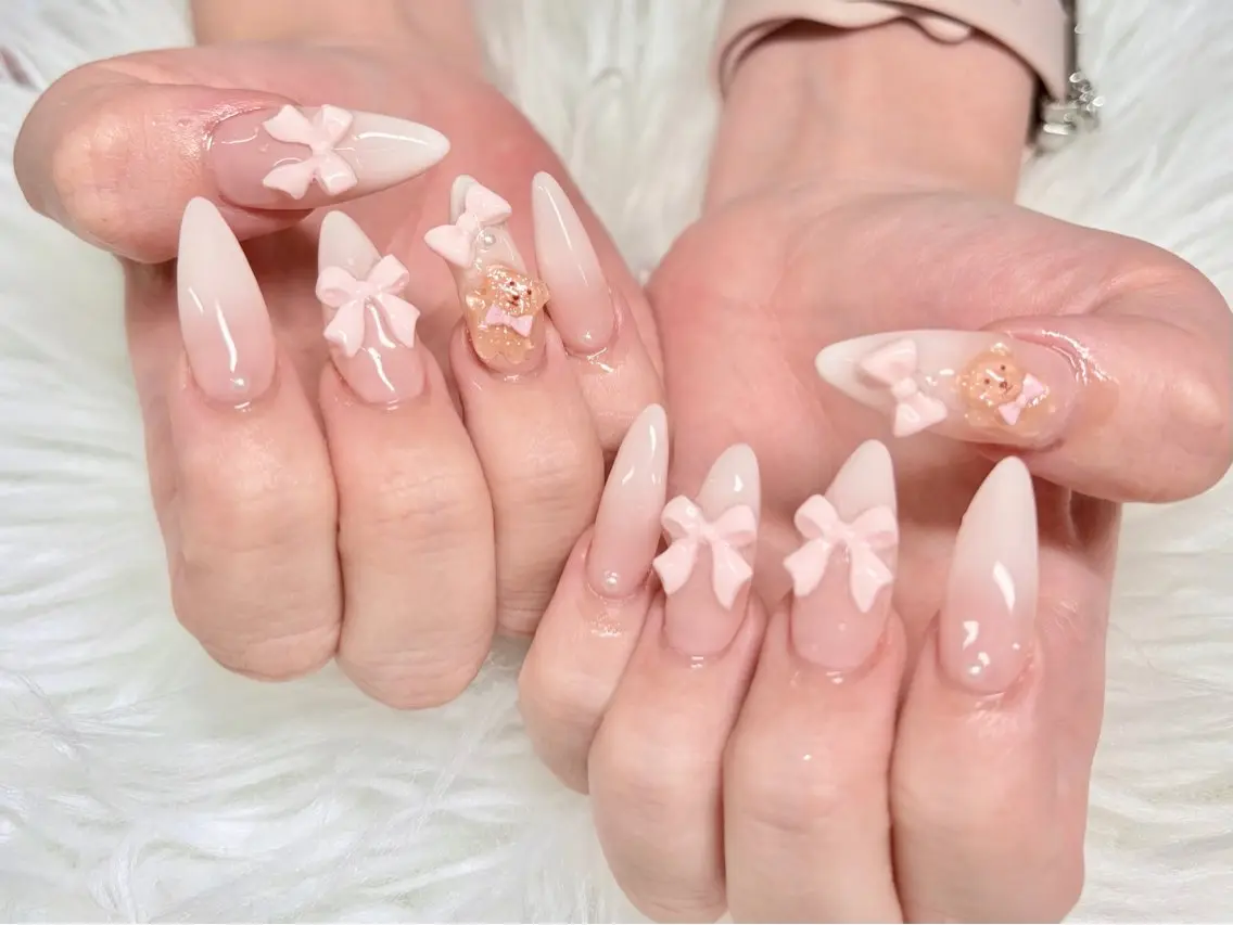 ネイル ガーリー ハンドネイル macoto ネイル/渋谷のネイルデザイン