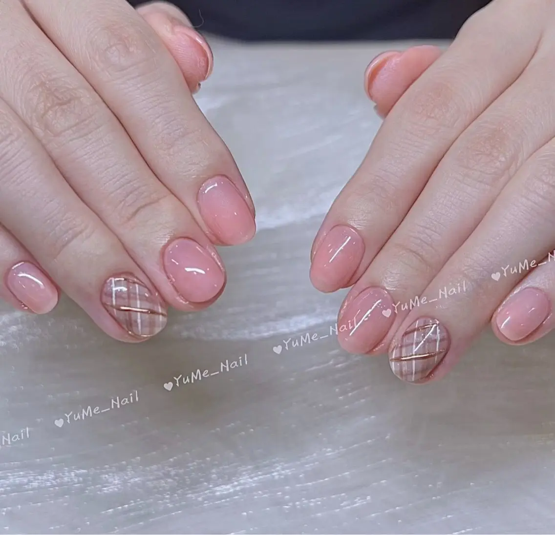 ミディアム YUME Nail Beautyのネイルデザイン