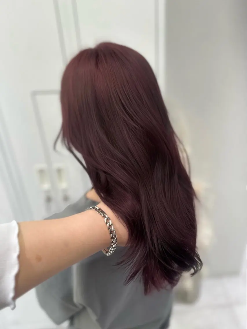 セミロング カラー カット トリートメント piLLon/ RYUKAのヘアスタイル