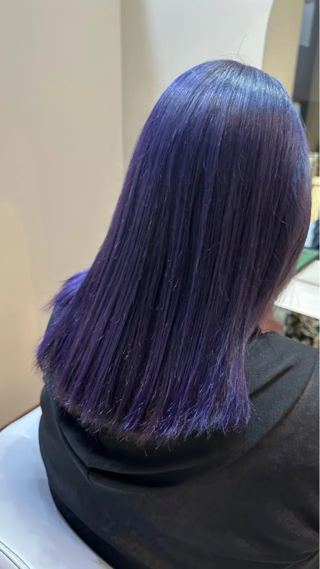 カラー ブリーチ Reina 札幌美容師のヘアスタイル