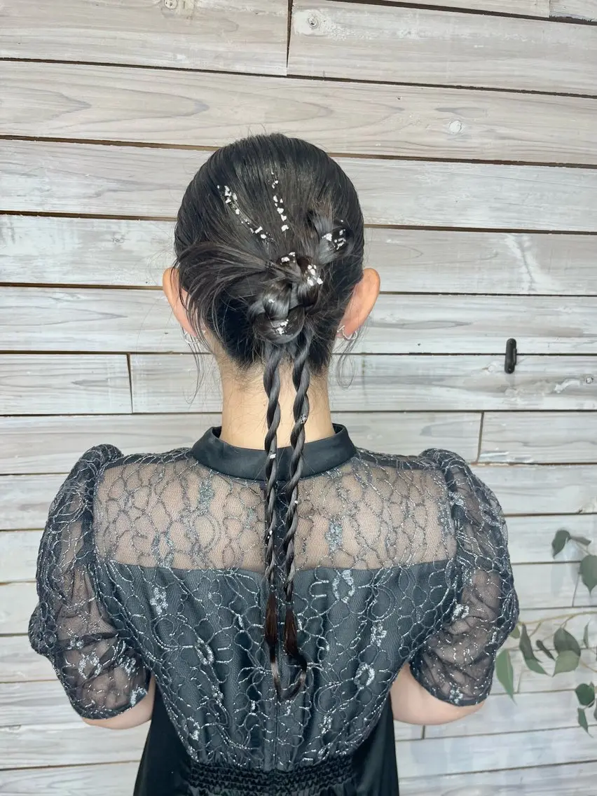 ヘアアレンジ 西林 玲那/ヘアセットのヘアスタイル