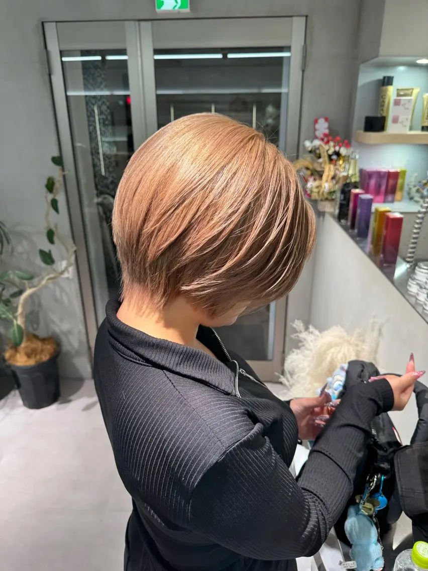 ショート カット ヘアカラー パーマ 縮毛矯正 トリートメント エクステ ヘッドスパ 🔱SUI🔱 NAOKIのヘアスタイル
