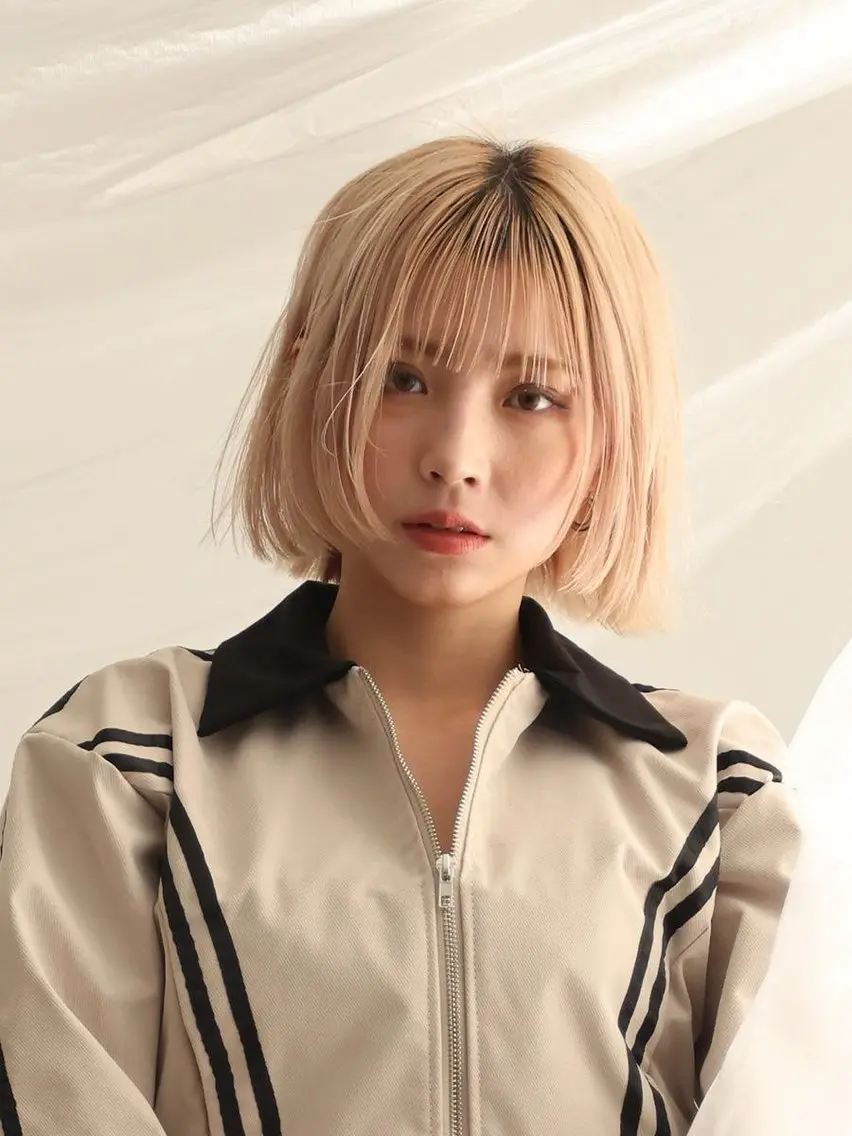 ミディアム カラー Earth.加來祥依 ✂︎大分のヘアスタイル