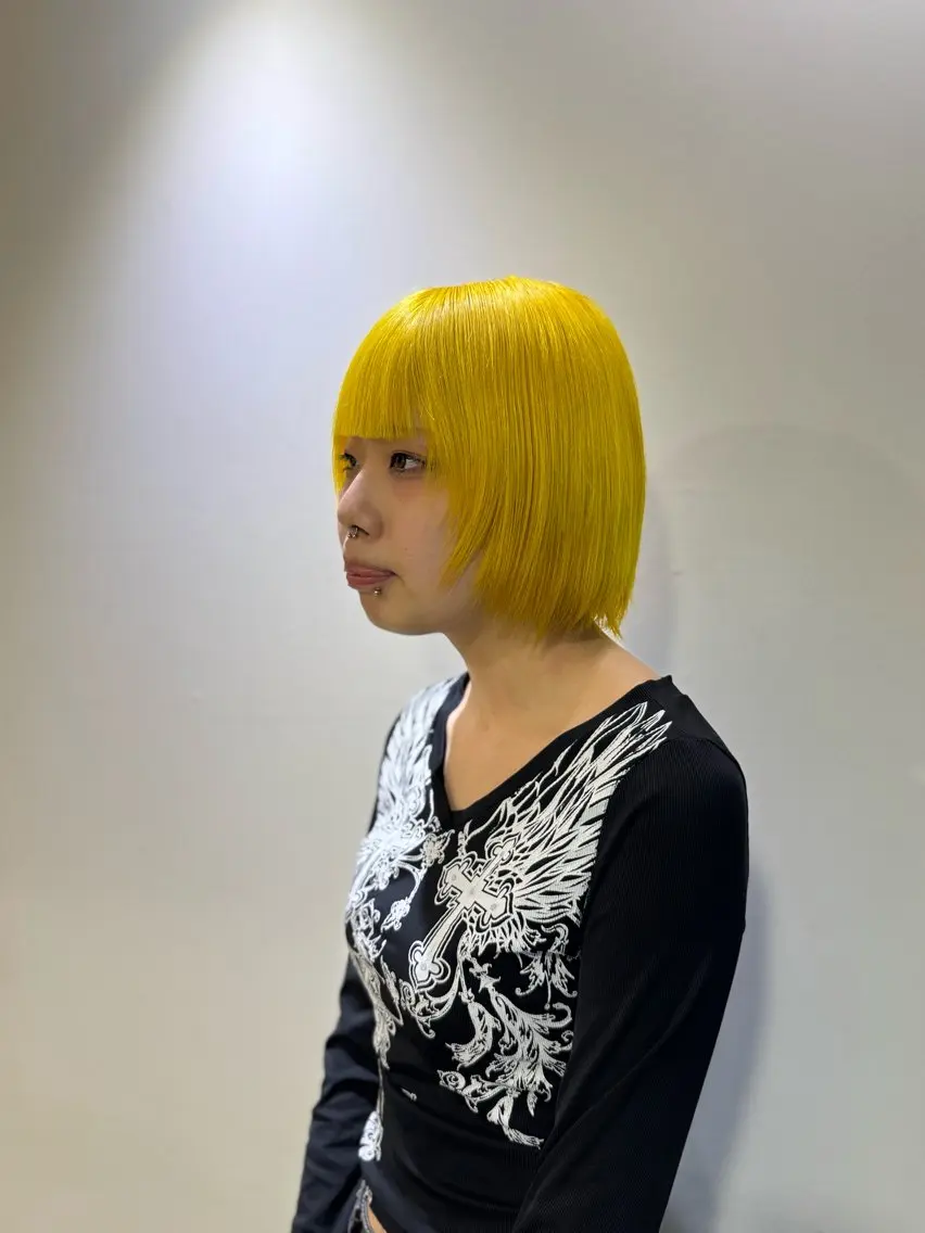 ショート ヘアカラー 🐥Homie/ yuna🐥のヘアスタイル