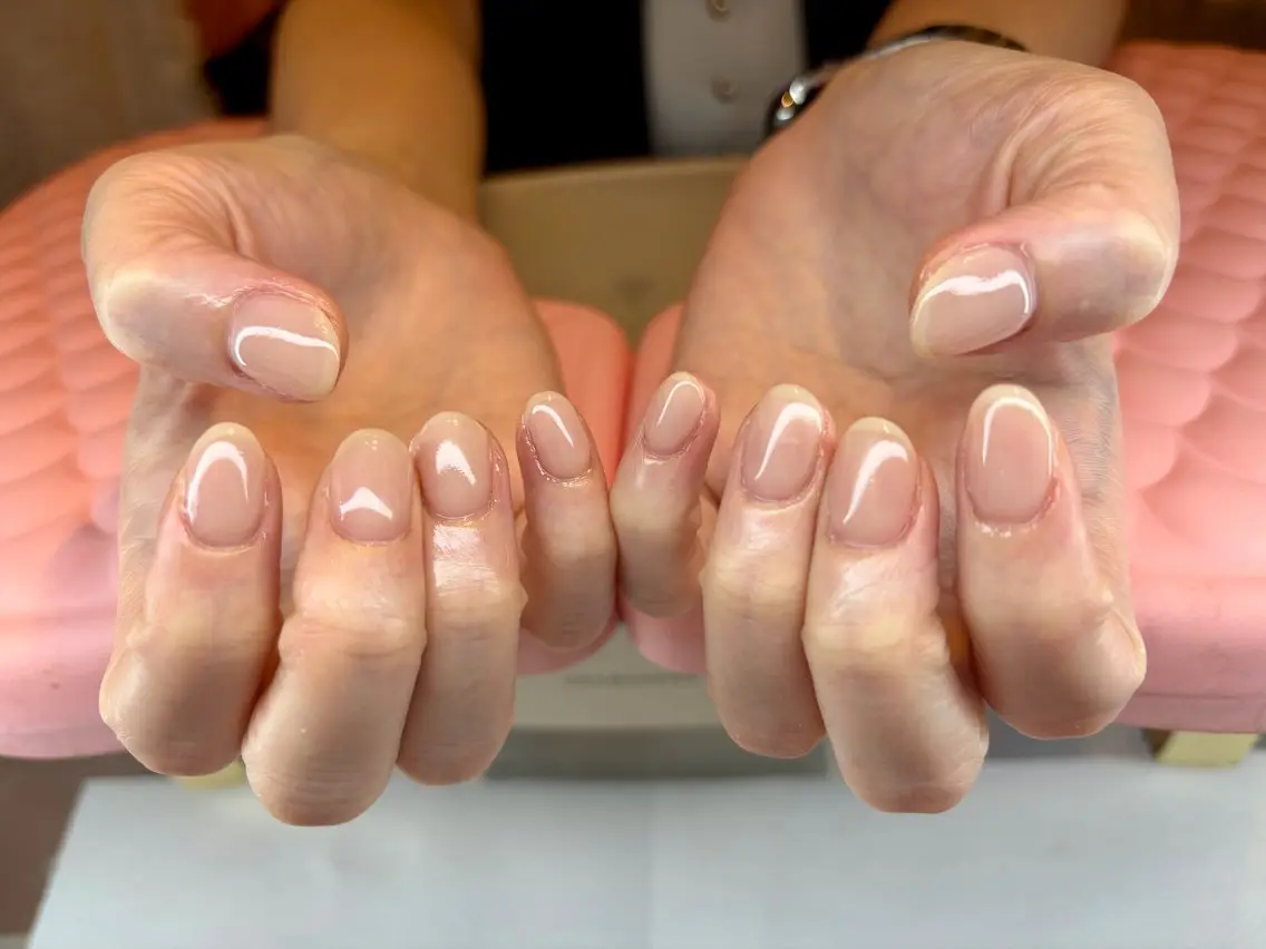 ネイル ワンカラーネイル ハンドネイル Amys nail モミジのネイルデザイン