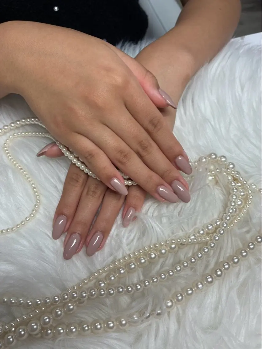 ネイル ワンカラーネイル nail salon Rucheruのネイルデザイン