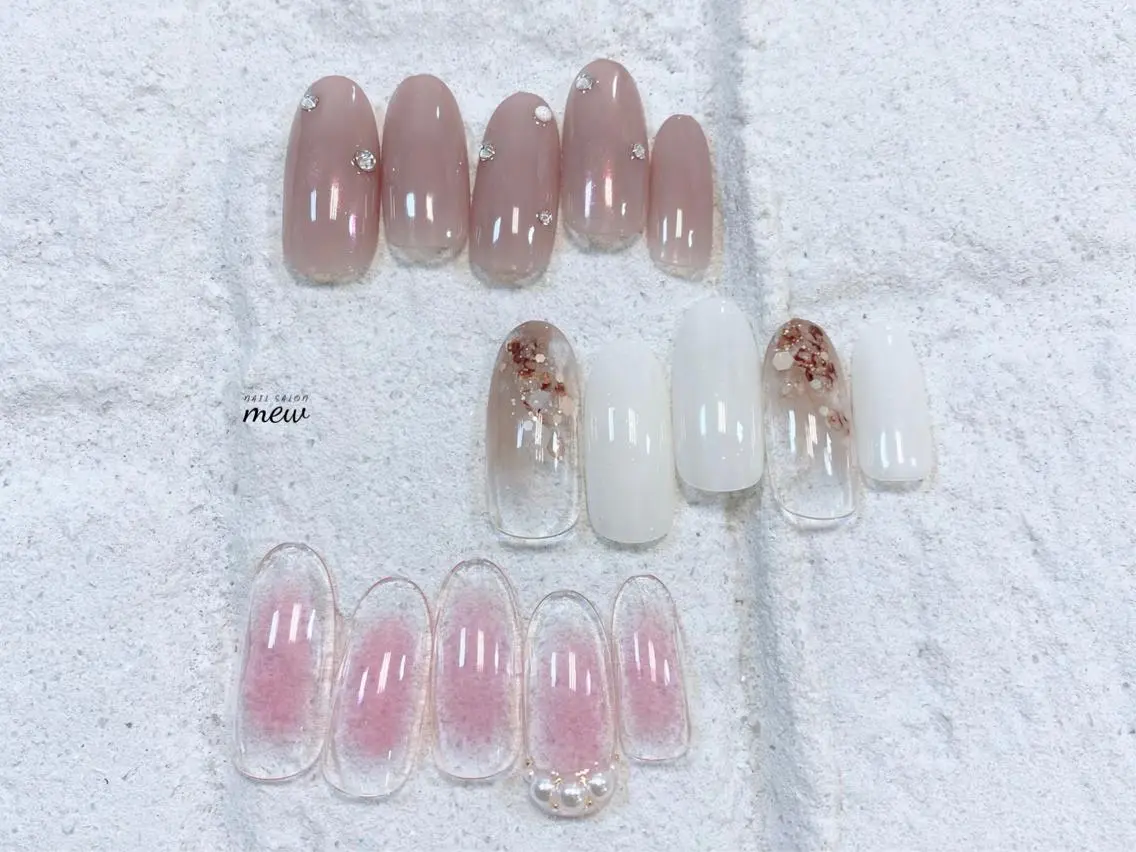 ネイル ハンドネイル Nail salon mewのネイルデザイン