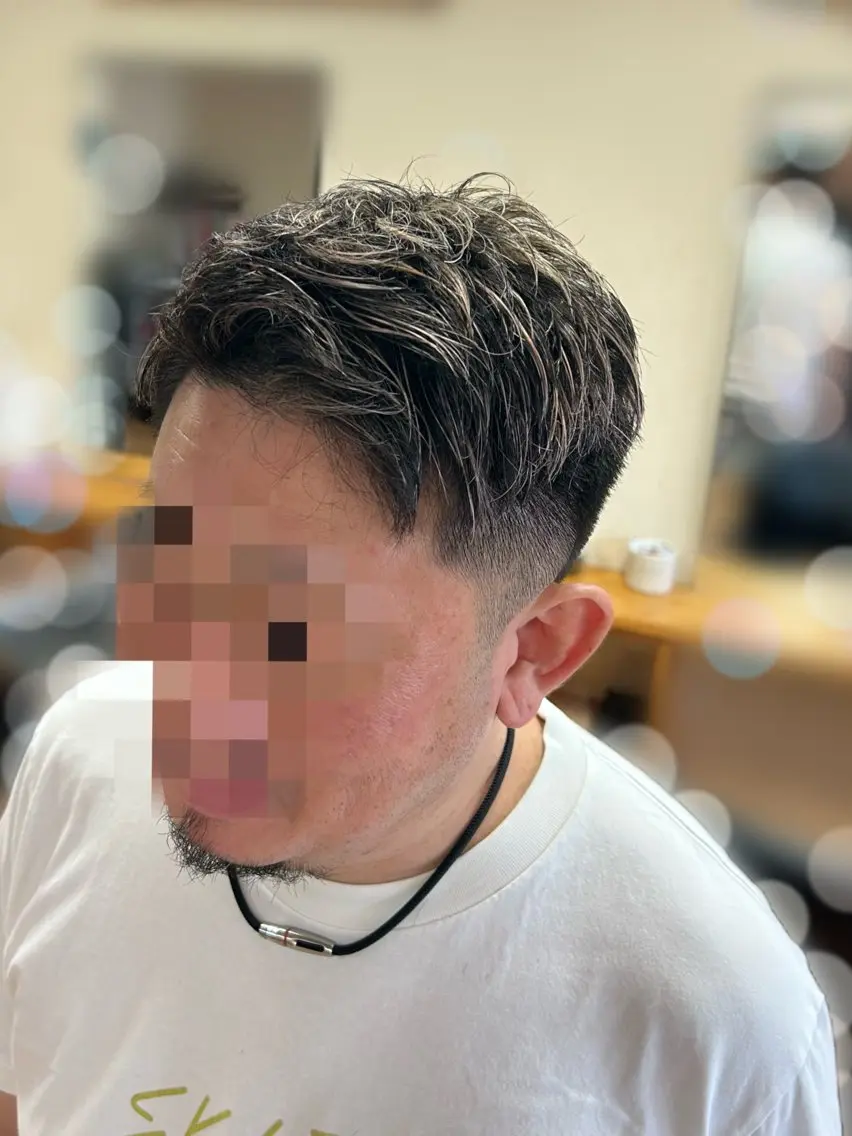 メンズ カット かぁちゃん 橋本のヘアスタイル
