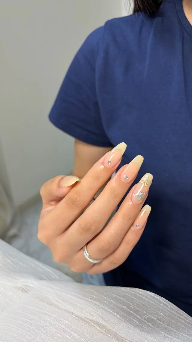 ロング Éclat 🫧SAKURAのネイルデザイン