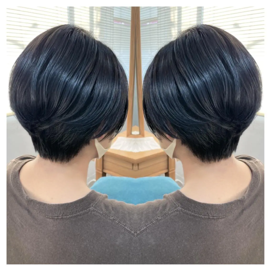 ショート カラー カット ヘアカラー トリートメント 村山 茉衣のヘアスタイル