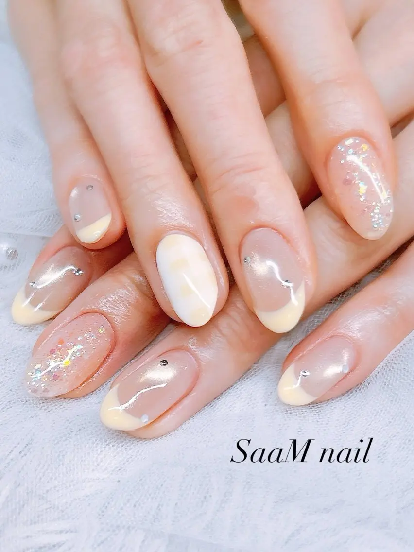 ネイル 持ち込み SaaM nailのネイルデザイン