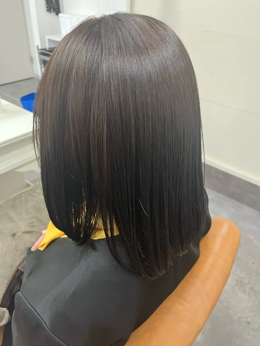 ミディアム 田口 夏鈴のヘアスタイル