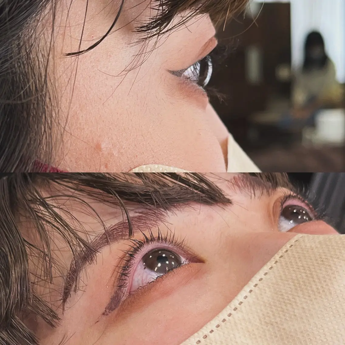 上まつ毛パーマ🫧⚠️注意事項は必ずお読みください!の写真