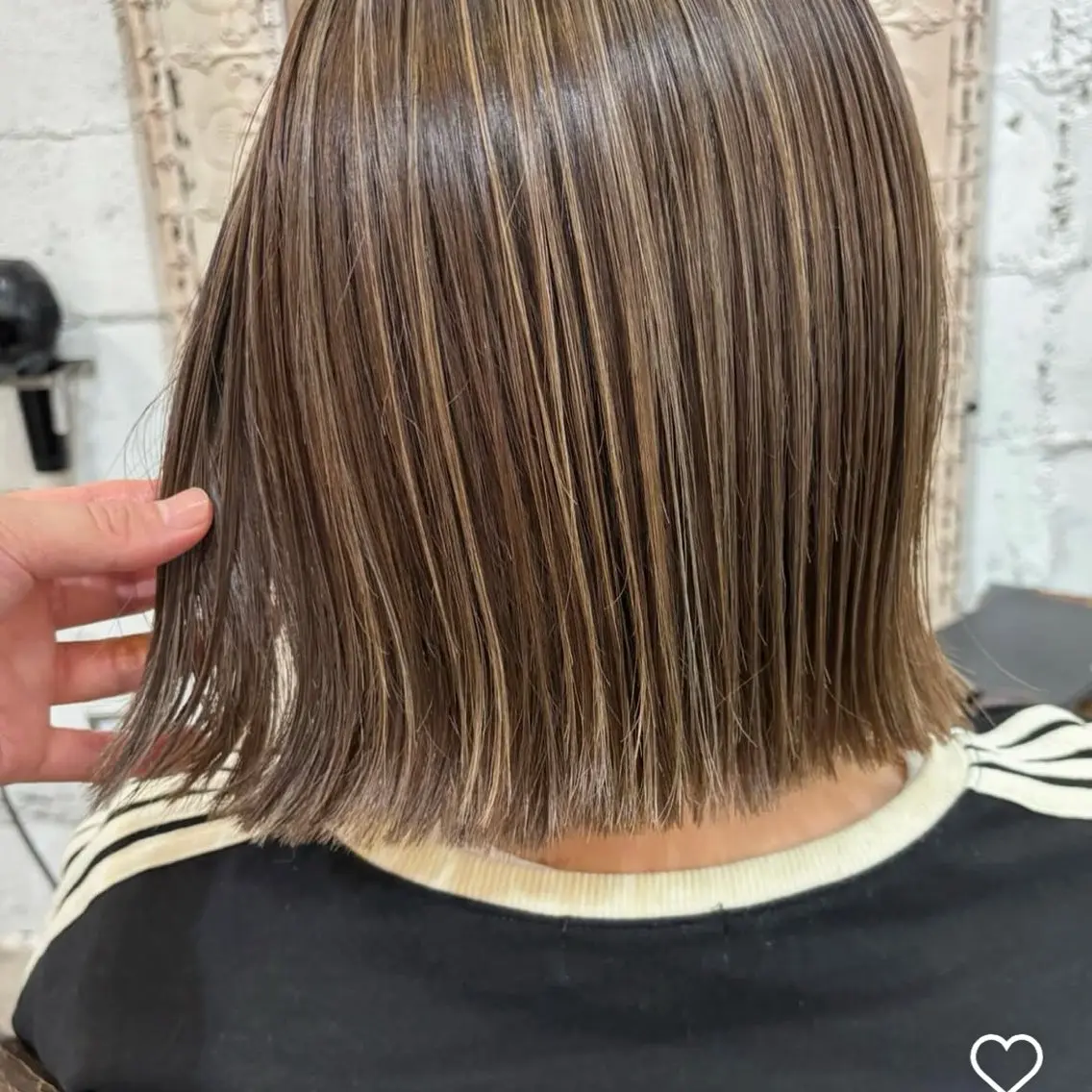 💫💫【デザインカラー】💫💫ハイライトカラー🩷⟡.·*.の写真