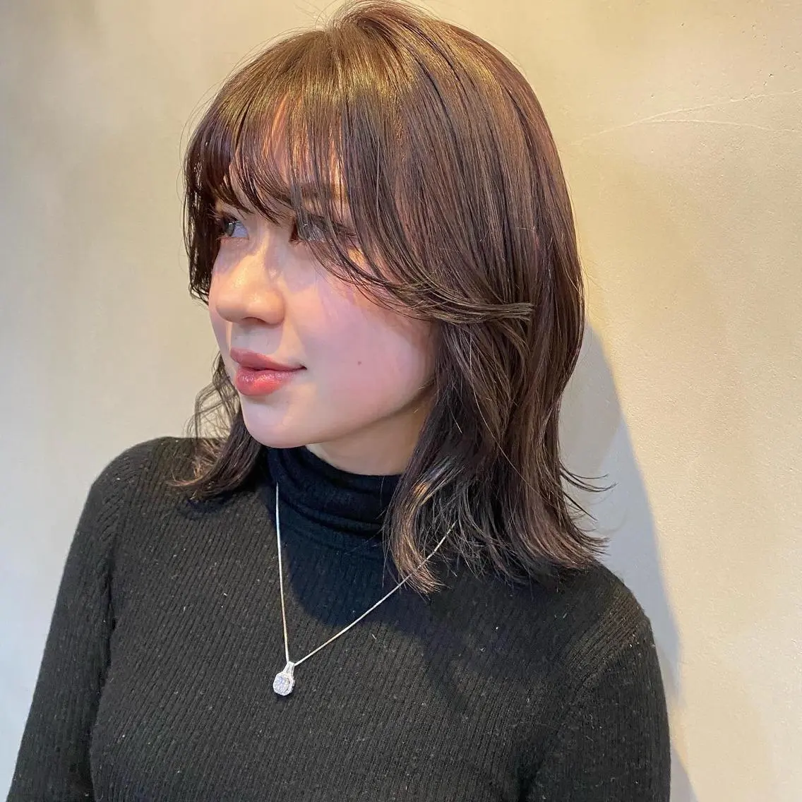 ミディアム ヘアカラー トリートメント sail hairのヘアスタイル