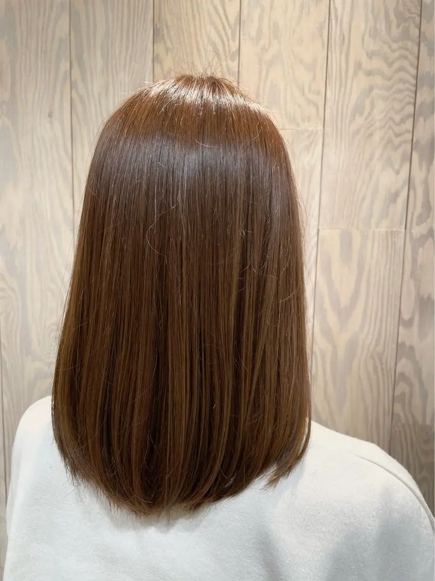 セミロング 亀田 実花のヘアスタイル
