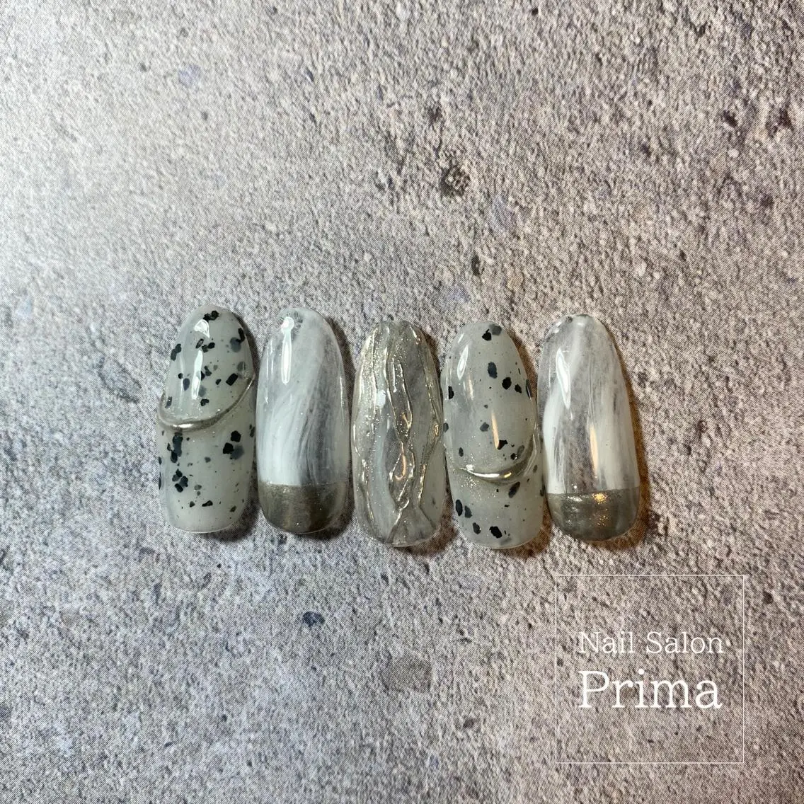 ミディアム SalonPrima 西院Nail&Eyeのネイルデザイン