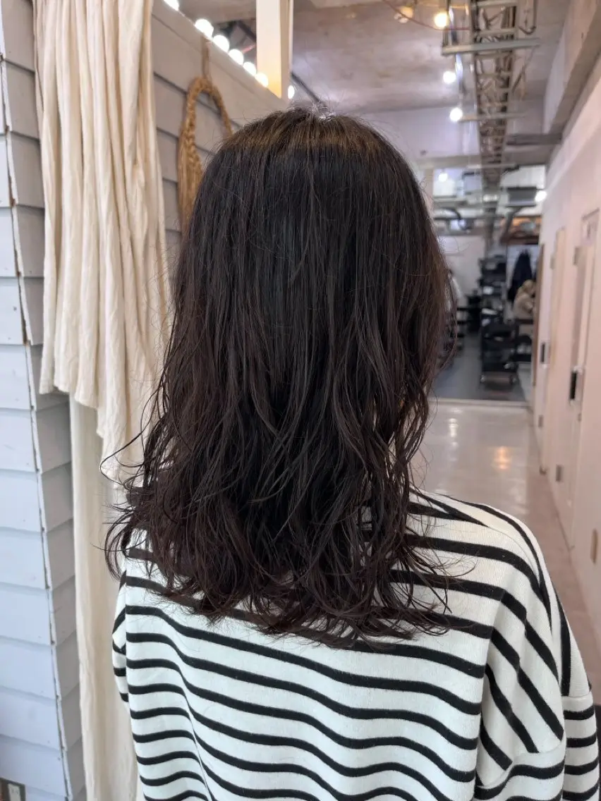 カラー ヘアカラー あべ みゅうのヘアスタイル