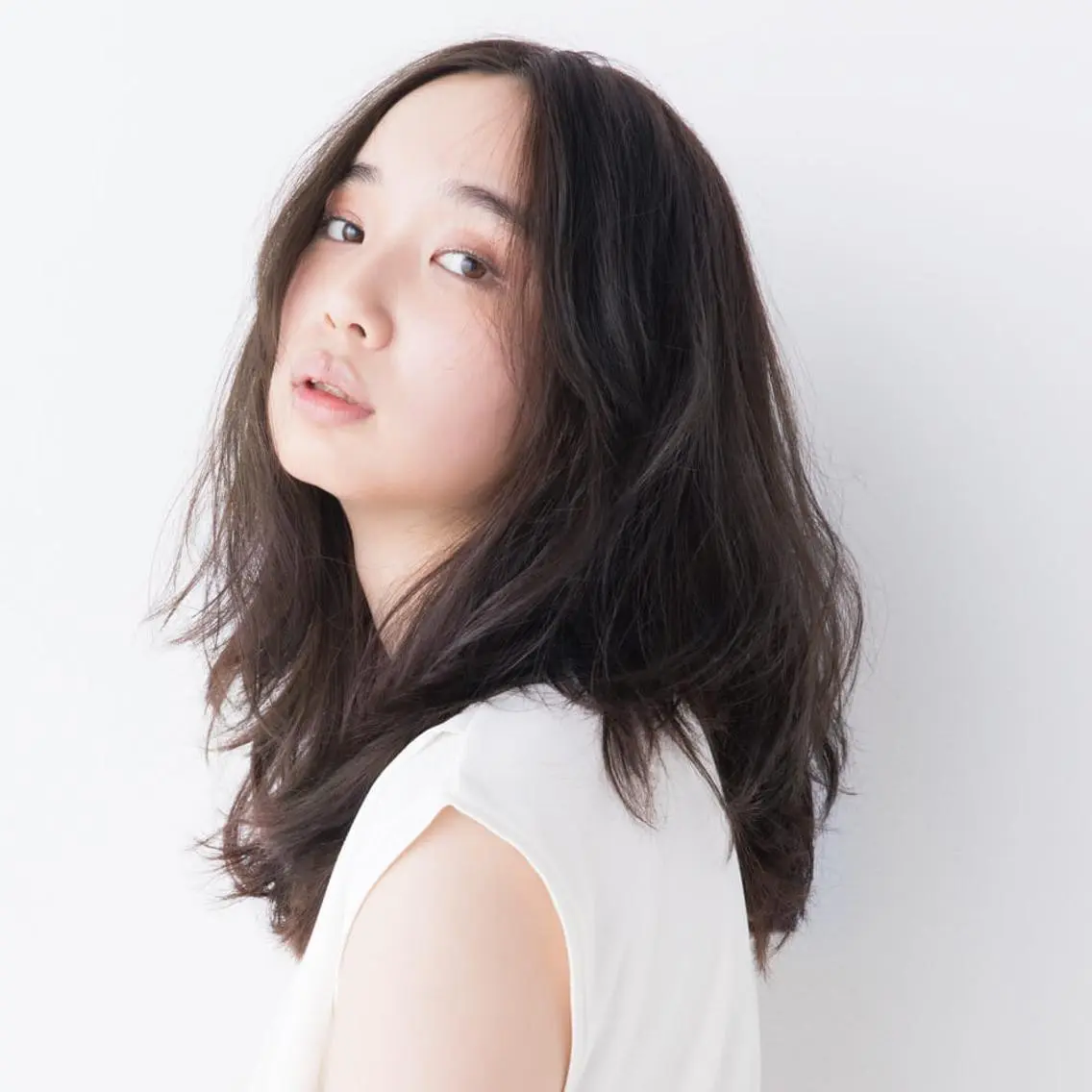 セミロング カラー エクステ/プルエク/ rita/フルヤマのヘアスタイル