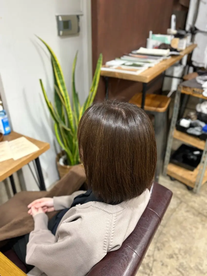 カラー ヘアカラー ブリーチなしカラー/ 蝦名まひるのヘアスタイル