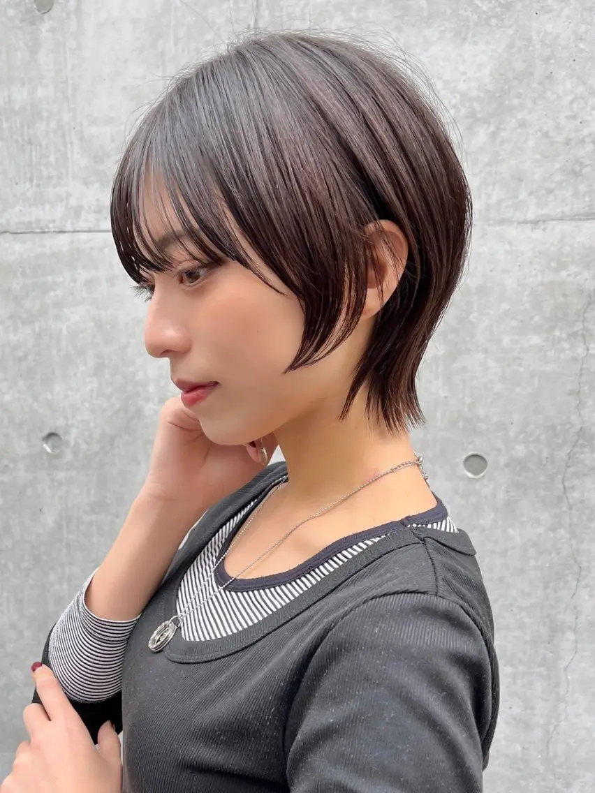 ショート カラー ショートヘア ウルフカット カット トリートメント 🌟ショートボブ特化 美容師🌟ジョセフのヘアスタイル