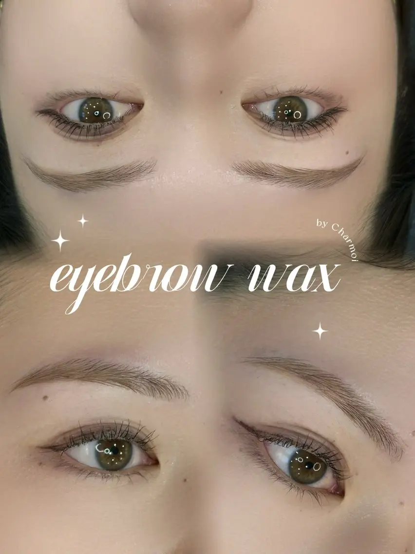 アイブロウ ワックス脱毛 眉カット Charmoi 枚方 Yuukiのマツエク・マツパデザイン