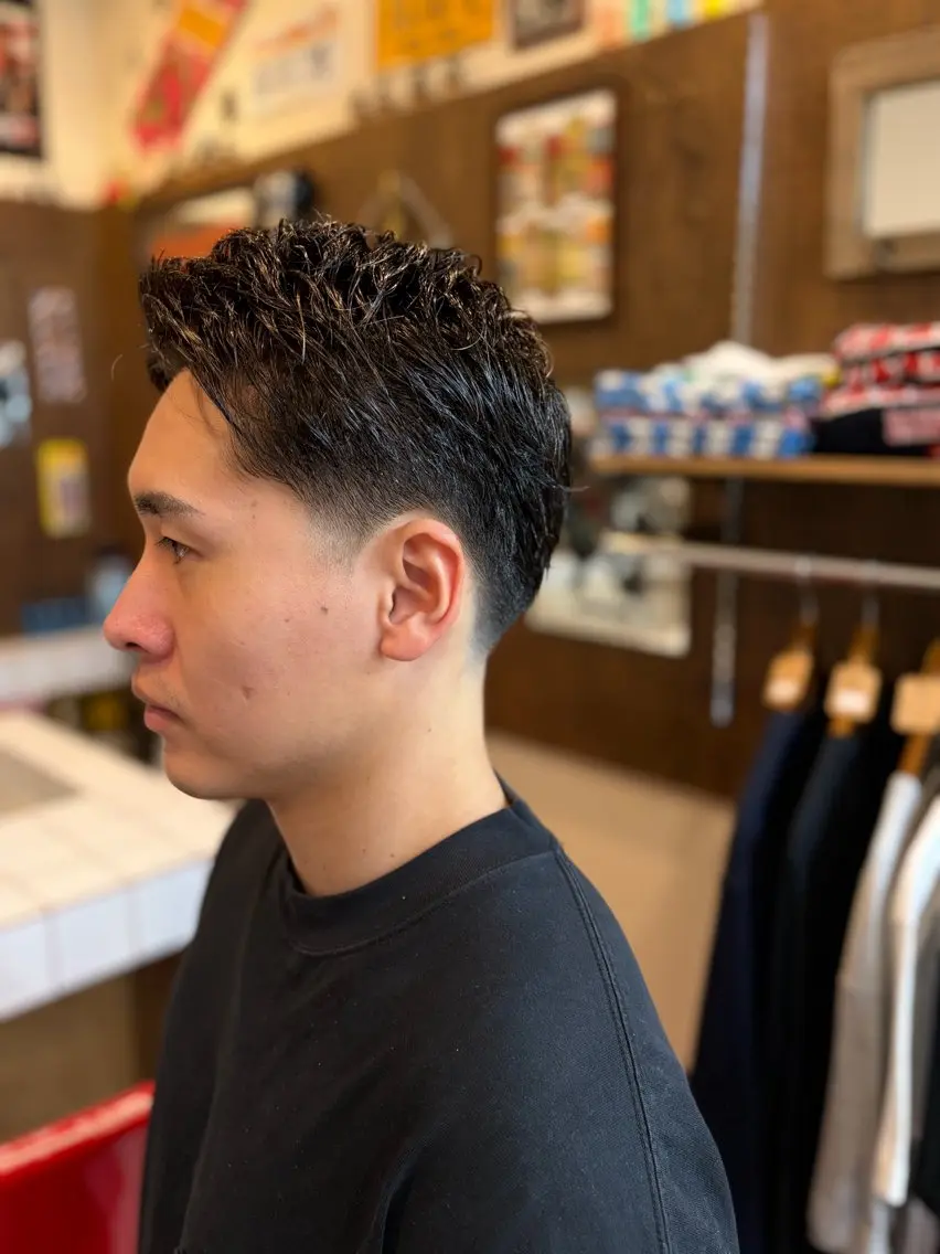 ショート 加藤 聖也のヘアスタイル
