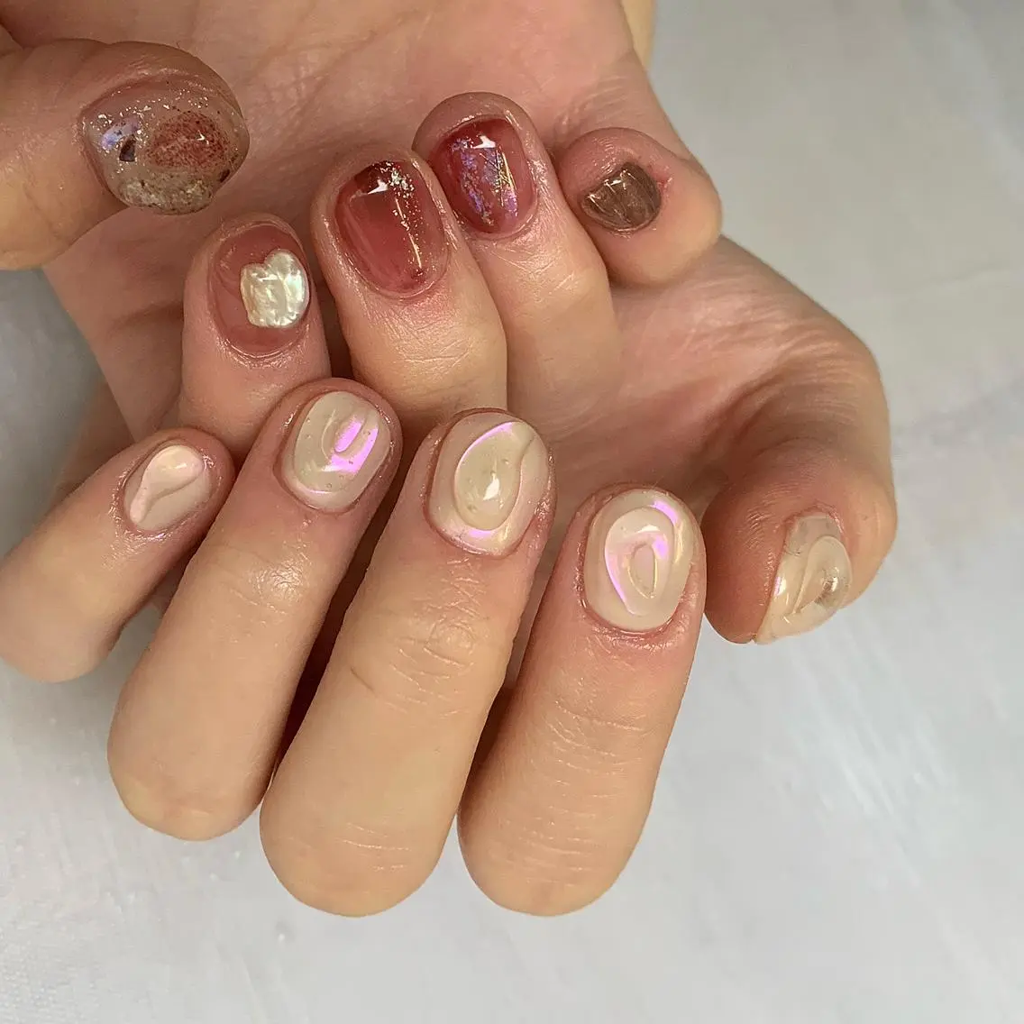 ネイル ハンドネイル ハンドケア lylynail YUUKAのネイルデザイン
