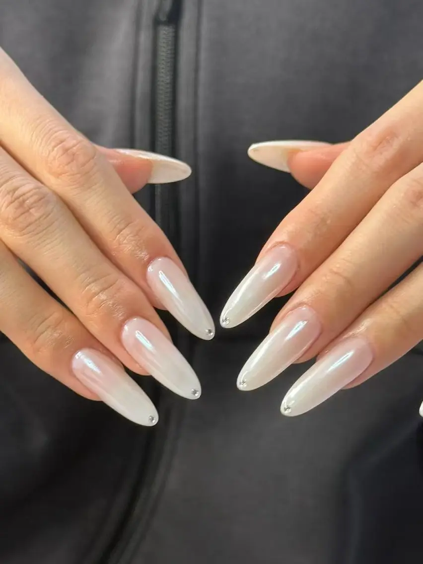 ネイル チークネイル 長さ出し マグネットネイル スカルプネイル シンプルネイル ハンドネイル 長出し専門店🎀 HARO💕Nailのネイルデザイン
