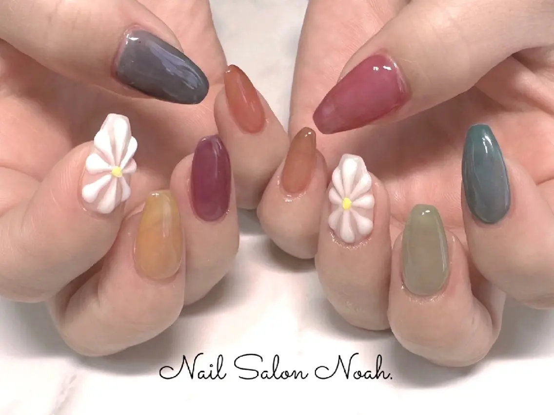 ネイル 持ち込み ハンドネイル Nail Salon Noah.のネイルデザイン