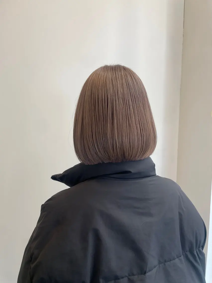 ミディアム カット ヘアカラー ナチュラルカラー 児玉優香のヘアスタイル