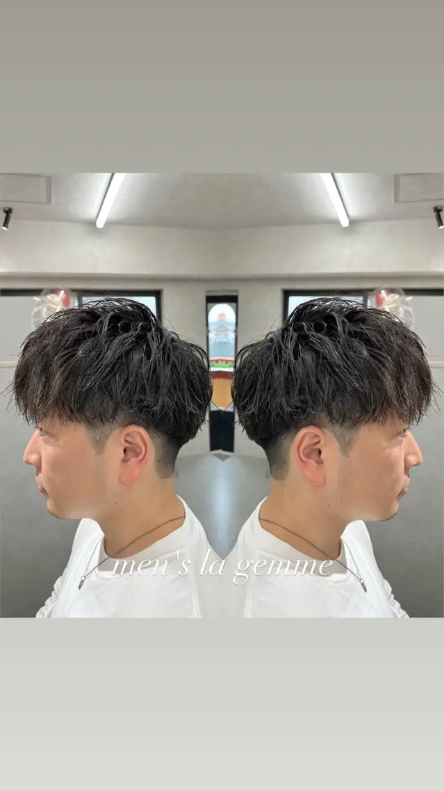 パーマ メンズ メンズパーマ メンズツイストパーマ 波巻きパーマ ツイストパーマ カット パーマ 💎メンズパーマ特化 🥇メンズのプロのヘアスタイル