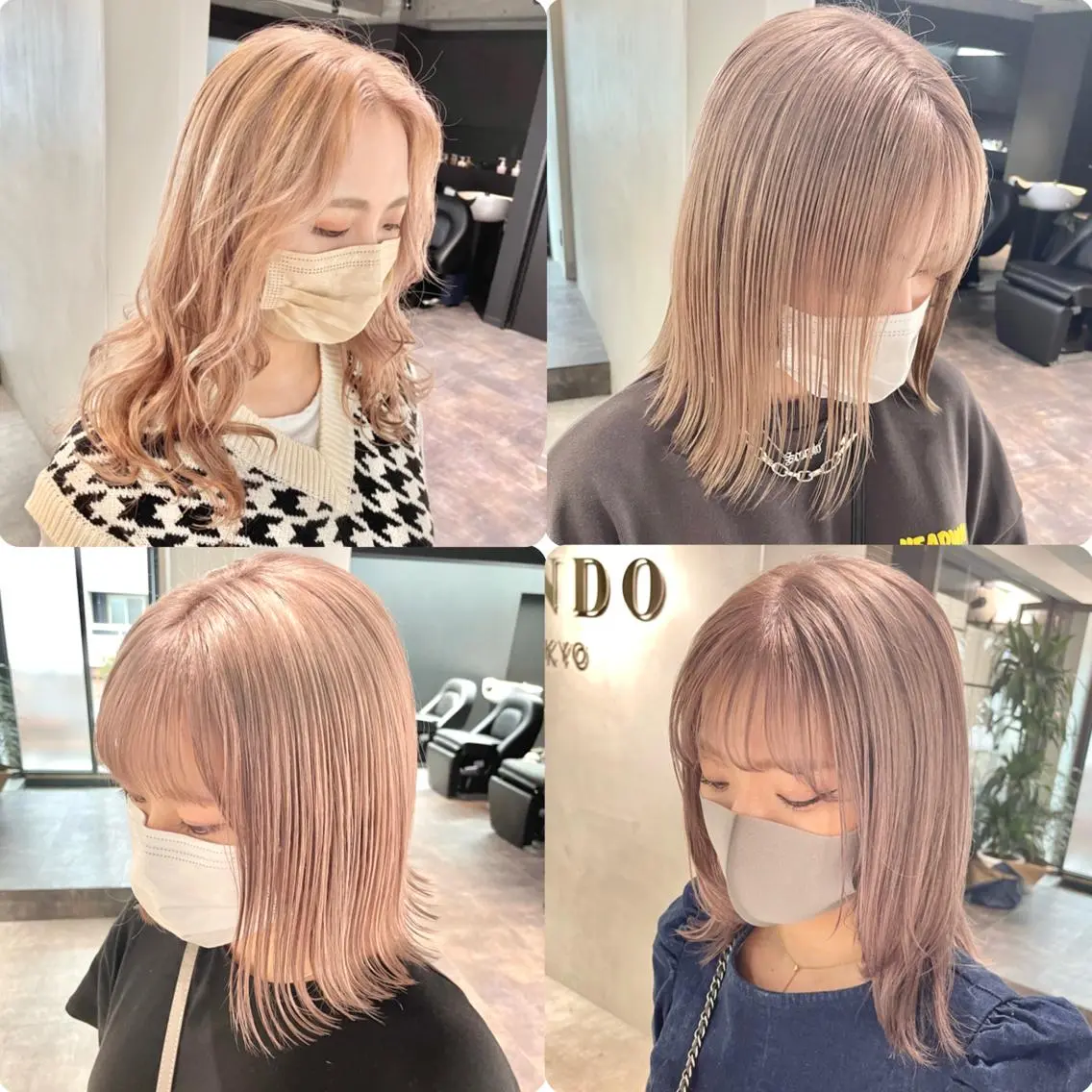 セミロング カラー ヘアカラー トリートメント ✨MiL✨ ✨心斎橋✨のヘアスタイル