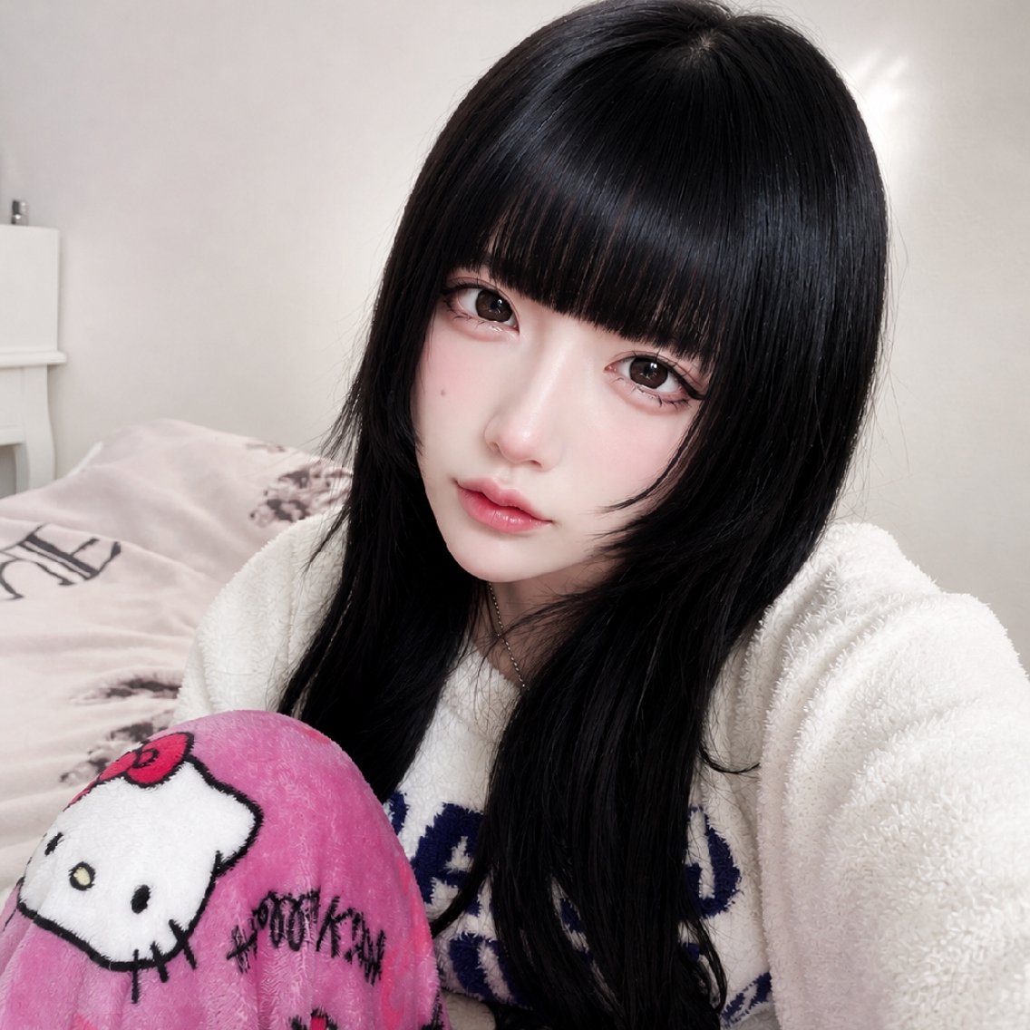 ロング プルエクステ エクステ グロウ渋谷 プルエクステ専用のヘアスタイル