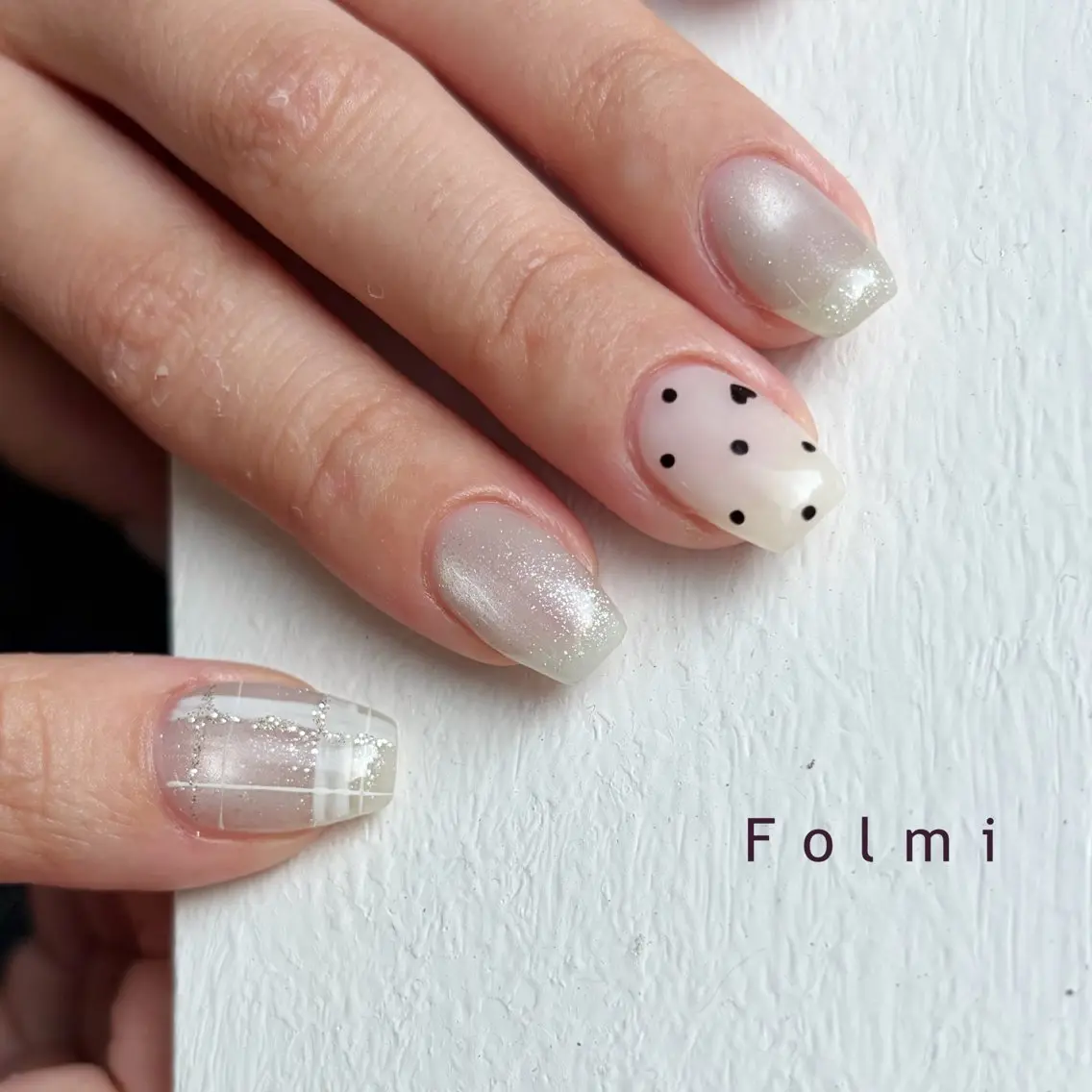 ネイル ドット ハンドネイル Folmi＊ 9:00~23:00のネイルデザイン