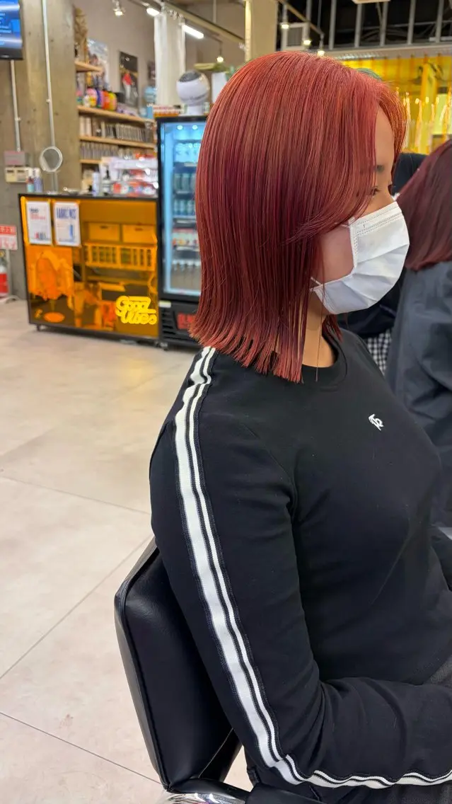 ショート カット ヘアカラー トリートメント 【ハイトーン特化】 Hugのヘアスタイル