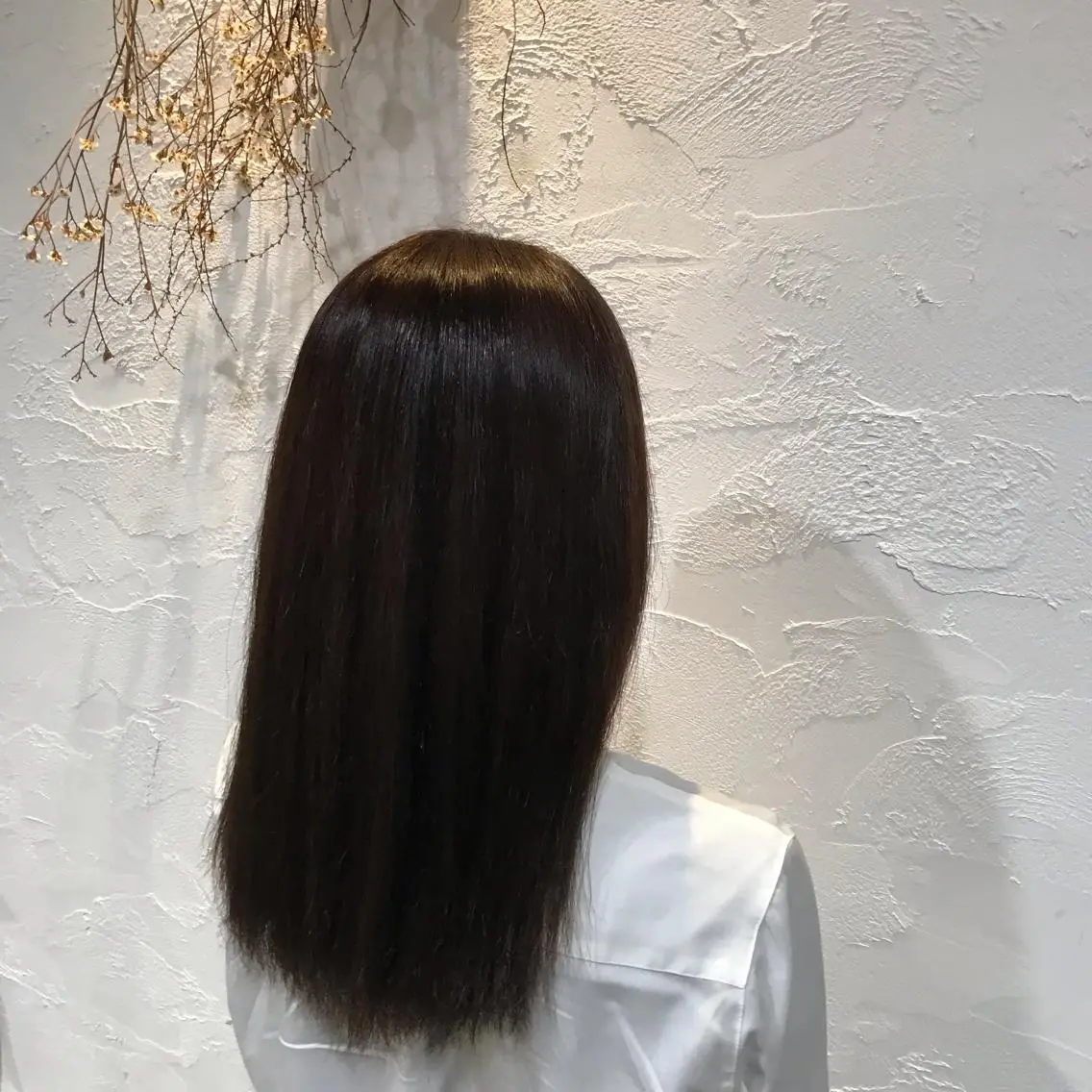 セミロング 縮毛矯正 MASAKI 艶髪 髪質改善縮毛矯正のヘアスタイル