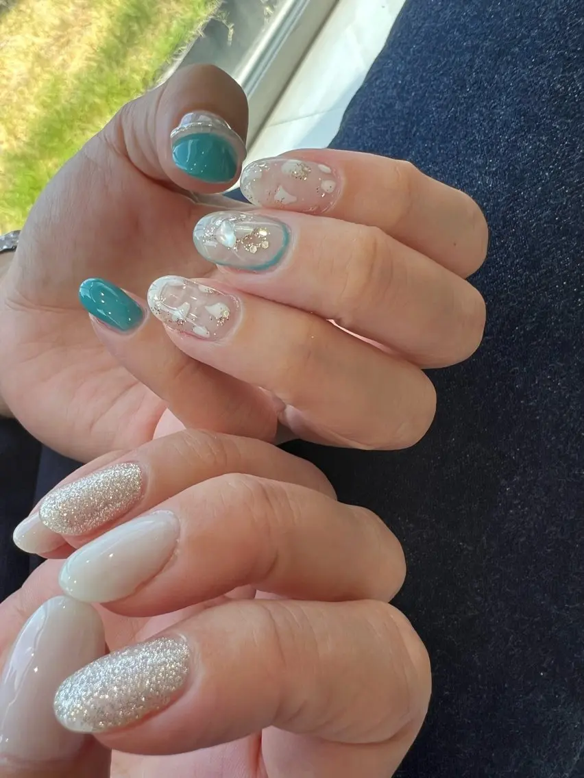 ネイル ハンドネイル フットネイル Sun nail ...ayaのネイルデザイン