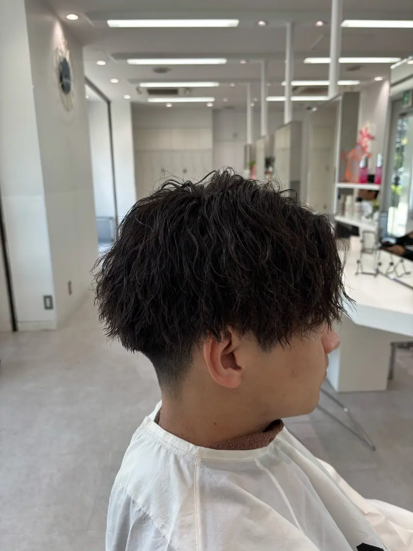 パーマ メンズ メンズ特化 メンズパーマ杉本のヘアスタイル